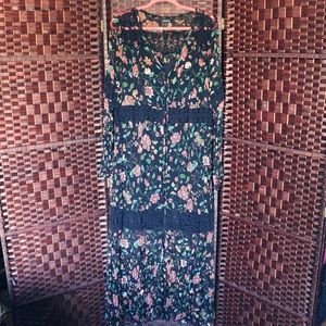 Plus Size Floral Dress